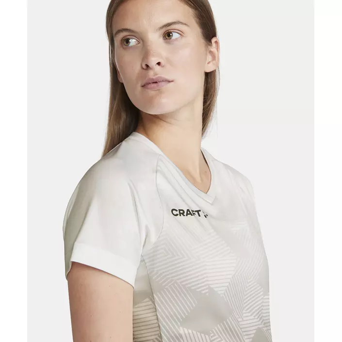 Craft Premier Fade Jersey Damen T-Shirt, White, large image number 3