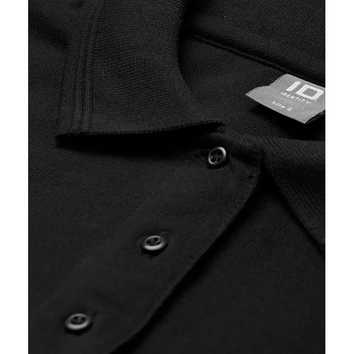 ID Klassisk women's Polo shirt, Black, large image number 3