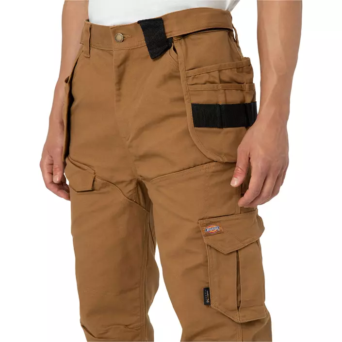 Dickies TechDuck hantverksbyxa, Rinsed Brown Duck, large image number 6