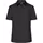 James & Nicholson women's short-sleeved Modern fit shirt, Black, Black, swatch