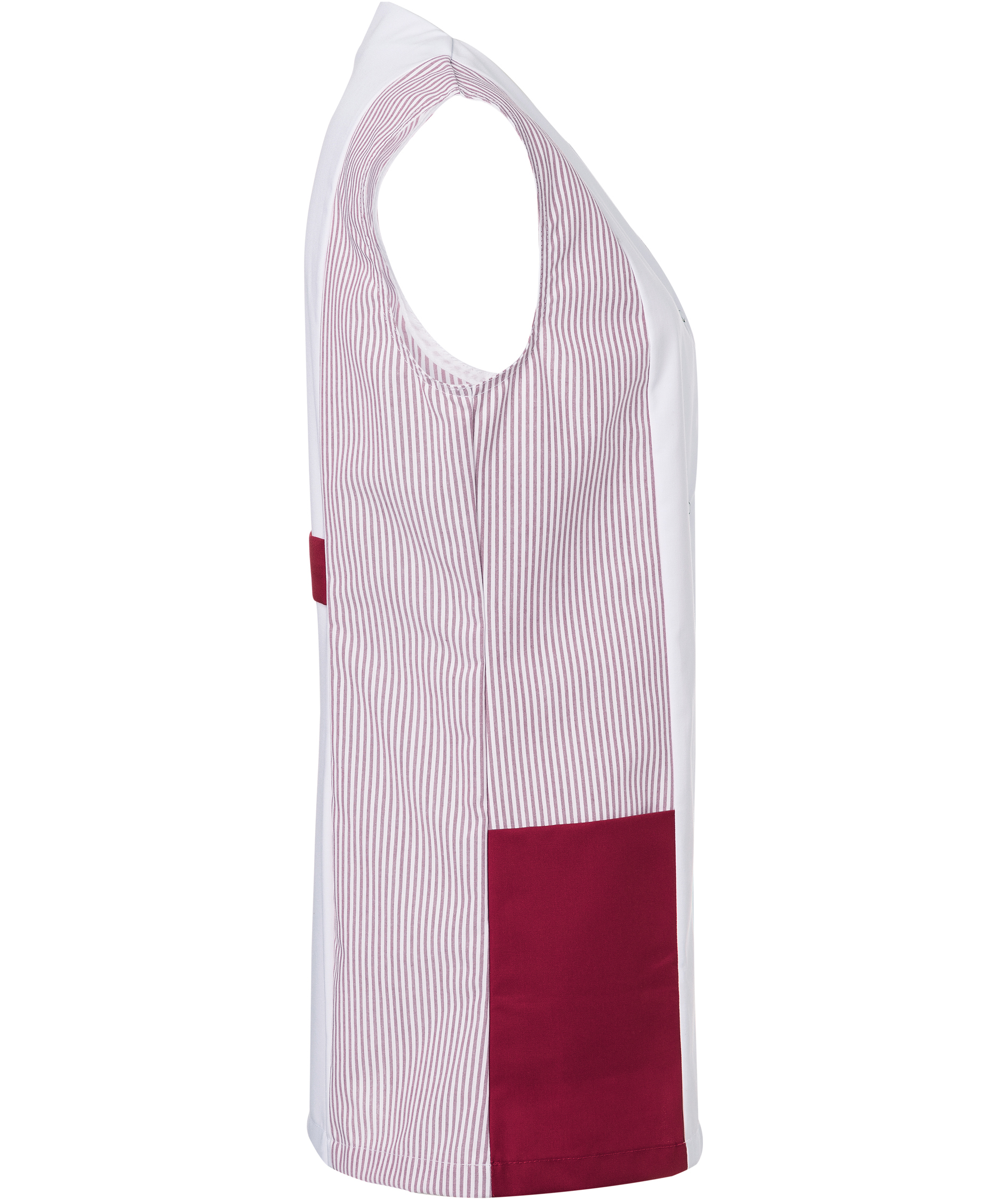 Karlowsky Sabrina women's tunic without sleeves, White/bordeaux, large image number 4