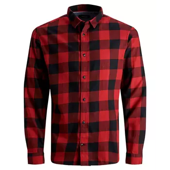 Jack & Jones JJEGINGHAM Slim fit lumberjack shirt, Brick Red