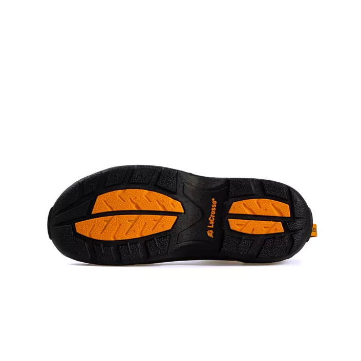 LaCrosse Hampton rubber boots, Rosin Green/Popsicle Orange, large image number 3