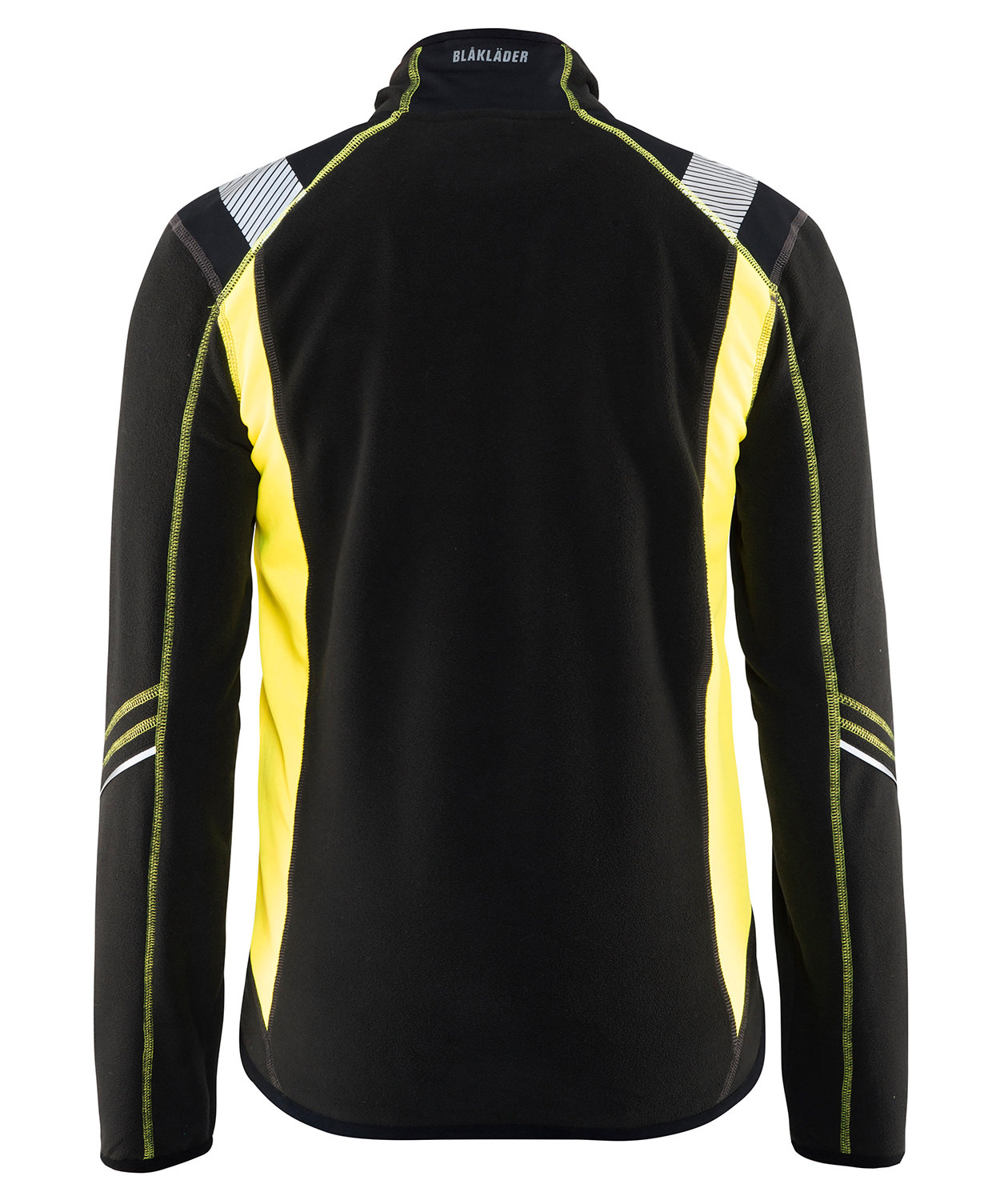 Bl&aring;kl&auml;der Visible microfleece jacket, Black/Hi-Vis Yellow, large image number 2