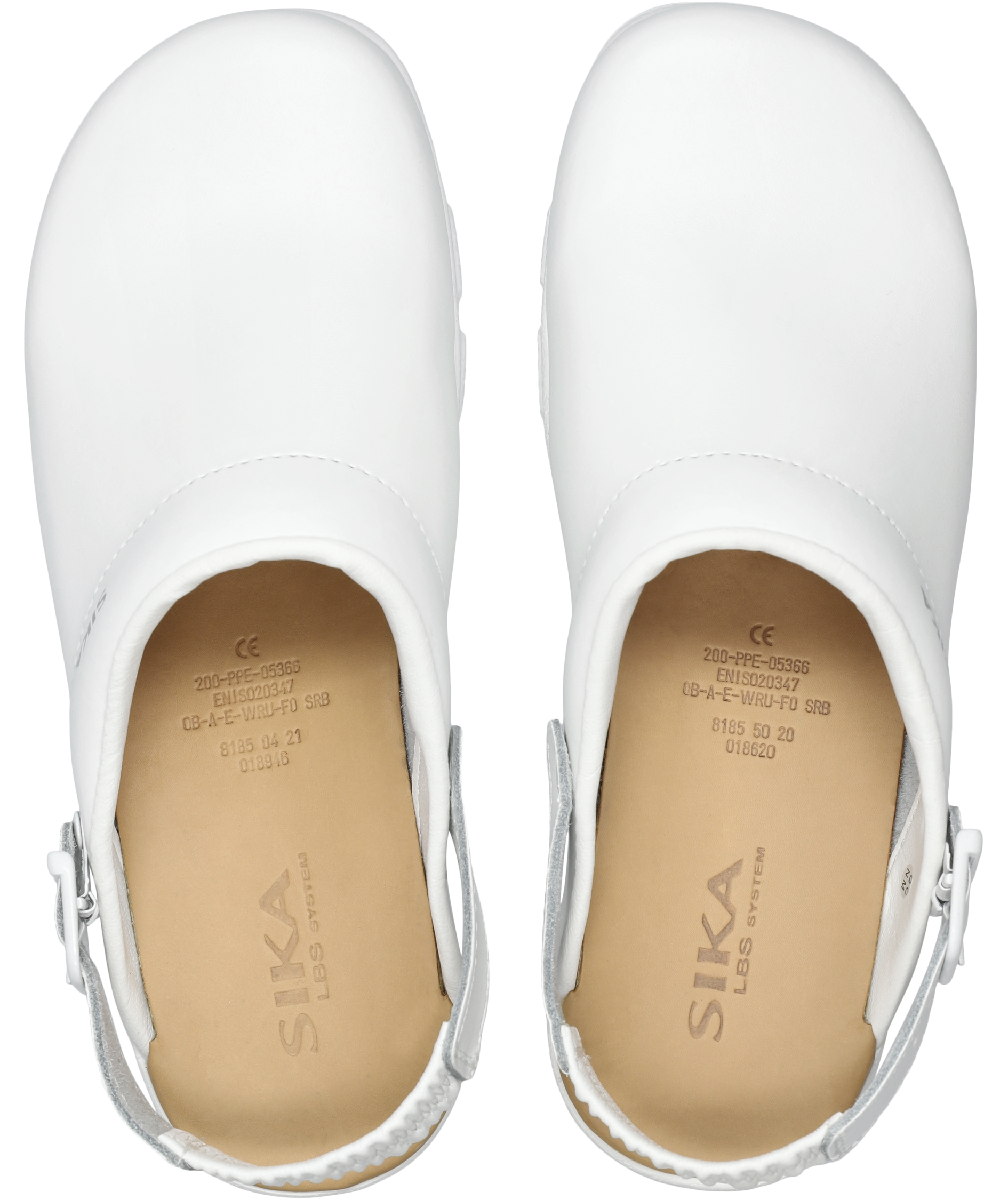 Sika Flex LBS tr&auml;skor med h&auml;lrem OB, Vit, large image number 3