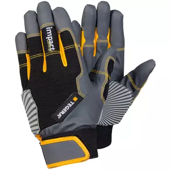 Tegera 9185 impact-reducing gloves, Grey/Black/Yellow
