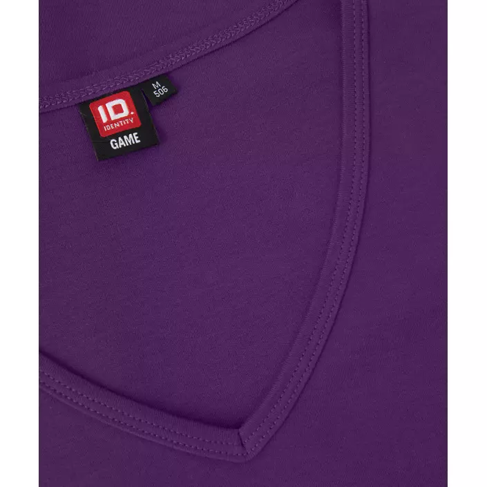 ID Interlock women's T-shirt, Purple, large image number 3