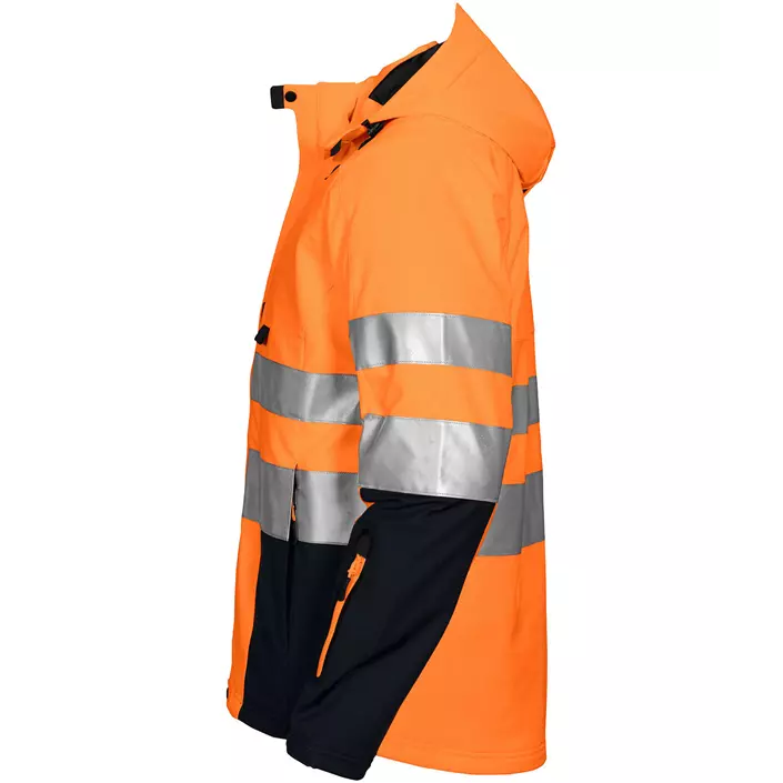 ProJob winter jacket 6420, Hi-Vis Orange/Black, large image number 2