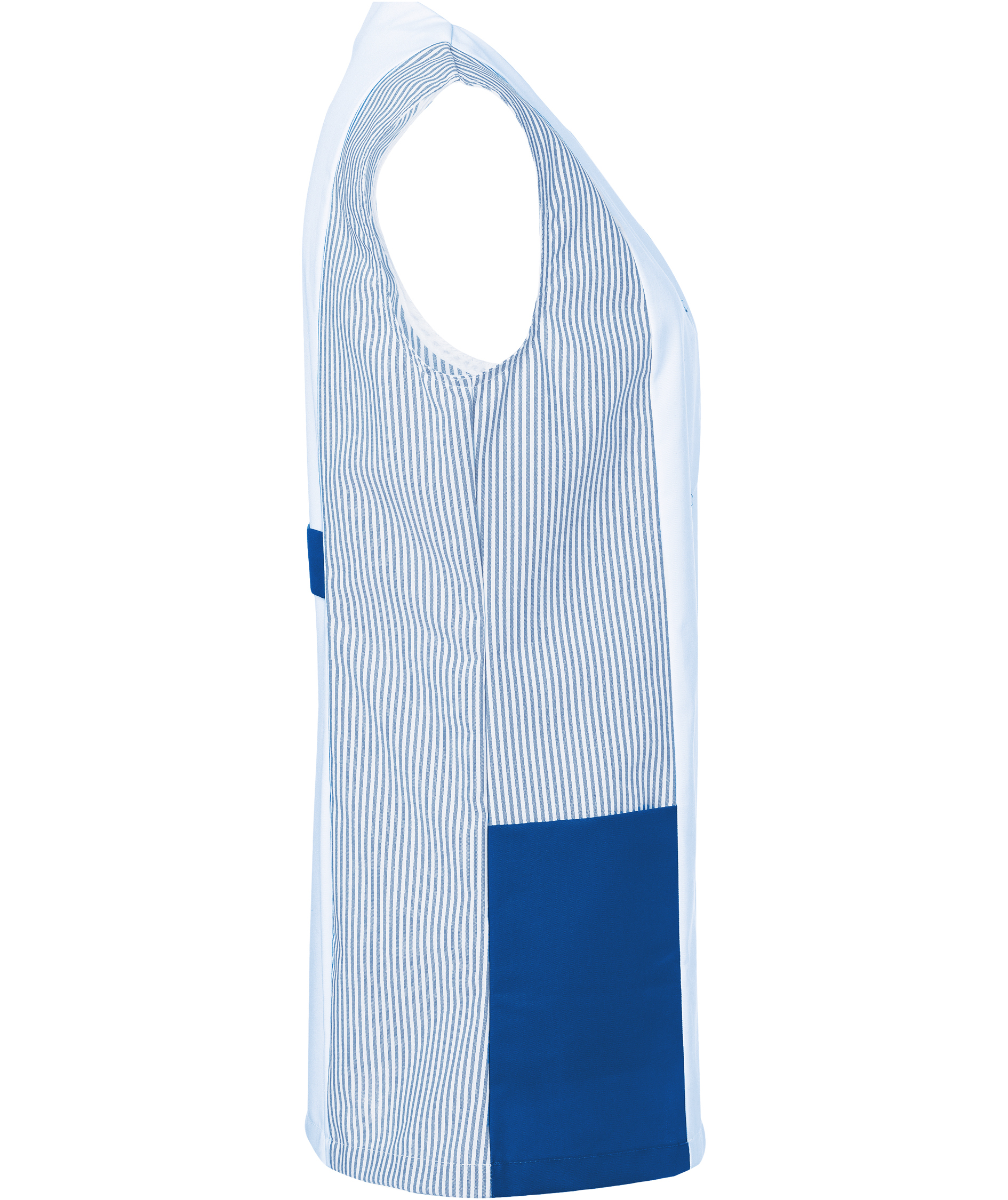 Karlowsky Sabrina women's tunic without sleeves, White/blue, large image number 4