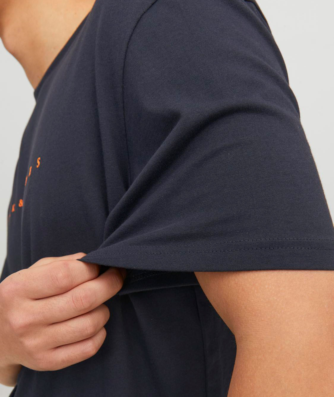 Jack & Jones JJESTAR T-shirt, Dark navy, large image number 4