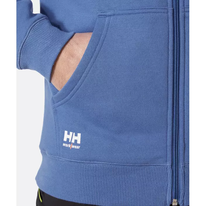 Helly Hansen Classic Hoodie mit Reißverschluss, Stone Blue, large image number 5