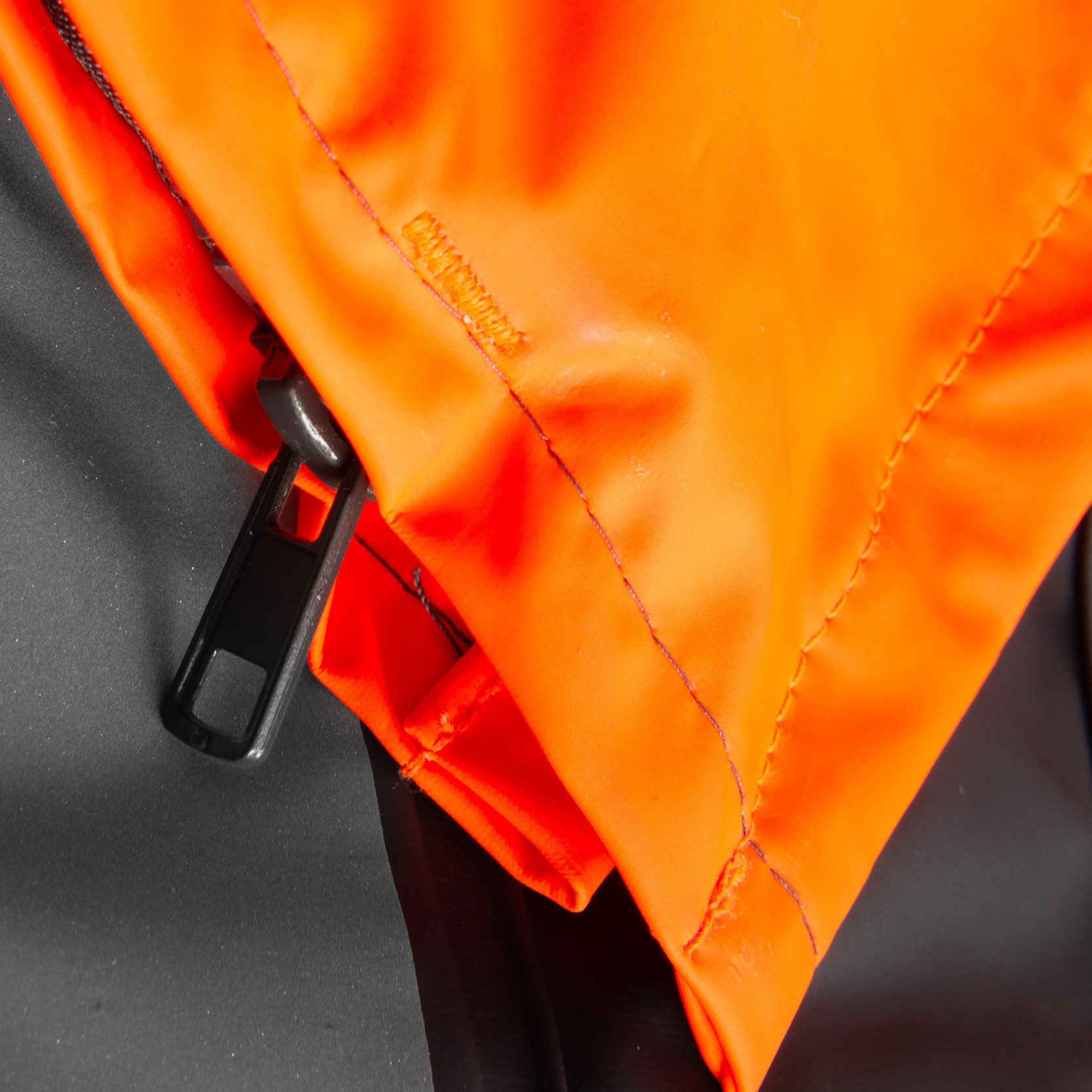 Lyngs&oslash;e Multinorm PU thermal coverall, Hi-vis Orange/Marine, large image number 2