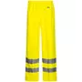 Lyngsøe PU/PVC rain trousers, Hi-Vis Yellow