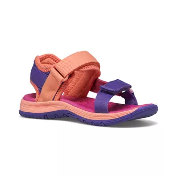 Merrell Kahuna Web sandaler til børn, Purple/Berry/Coral