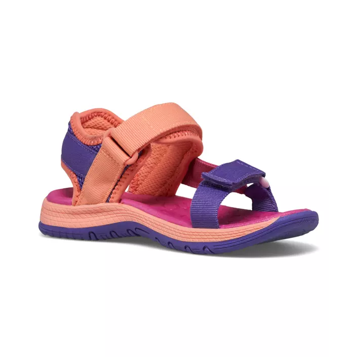 Merrell Kahuna Web sandaler til børn, Purple/Berry/Coral, large image number 0