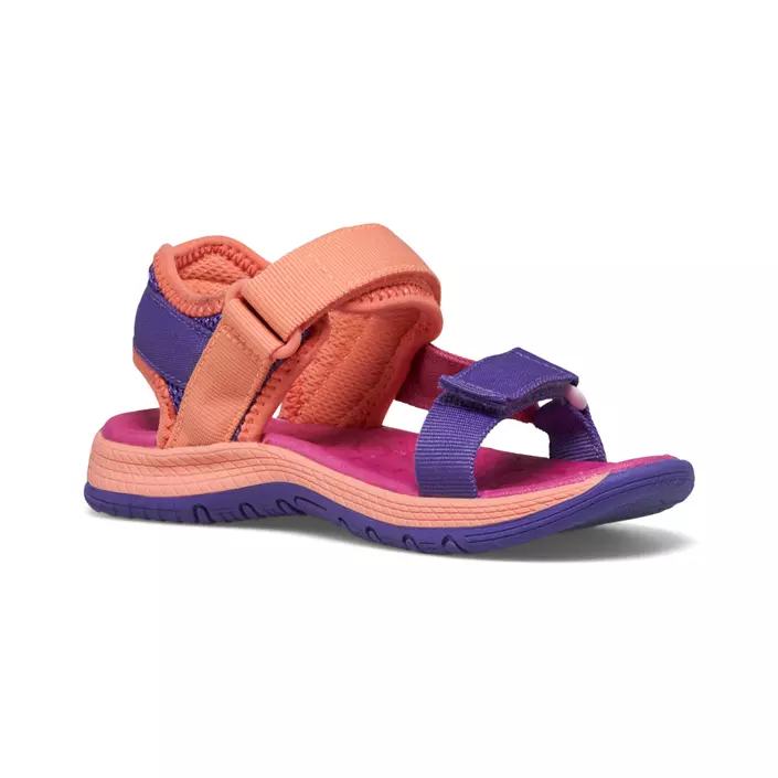 Merrell Kahuna Web sandaler til børn, Purple/Berry/Coral, large image number 0