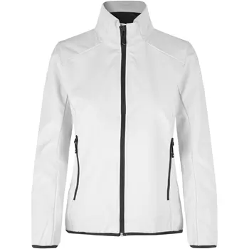 ID functional women's softshell jacket, White