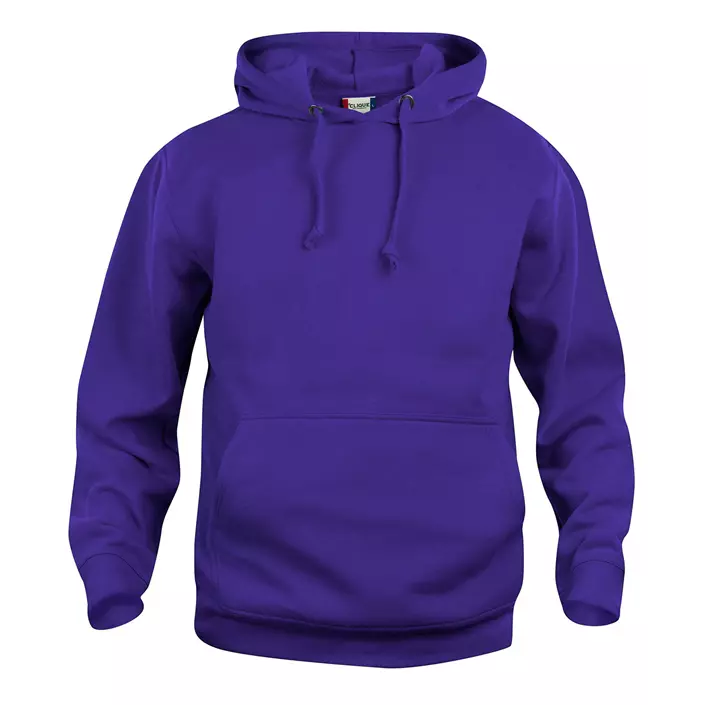 Clique Basic hoodie, Skarp Lila, large image number 0