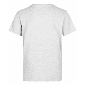 ID organic T-shirt for kids, Light grey mottled