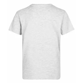 ID organic T-shirt for kids, Light grey mottled