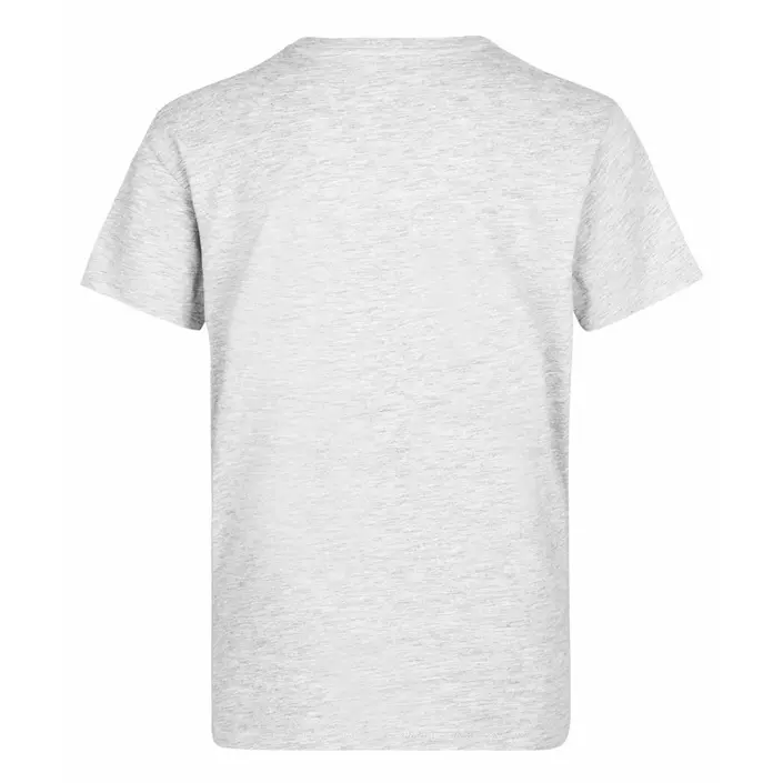 ID organic T-shirt for kids, Light grey mottled, large image number 1