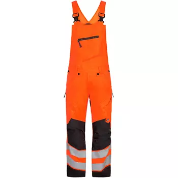 Engel Safety bib and brace, Hi-vis orange/Grey