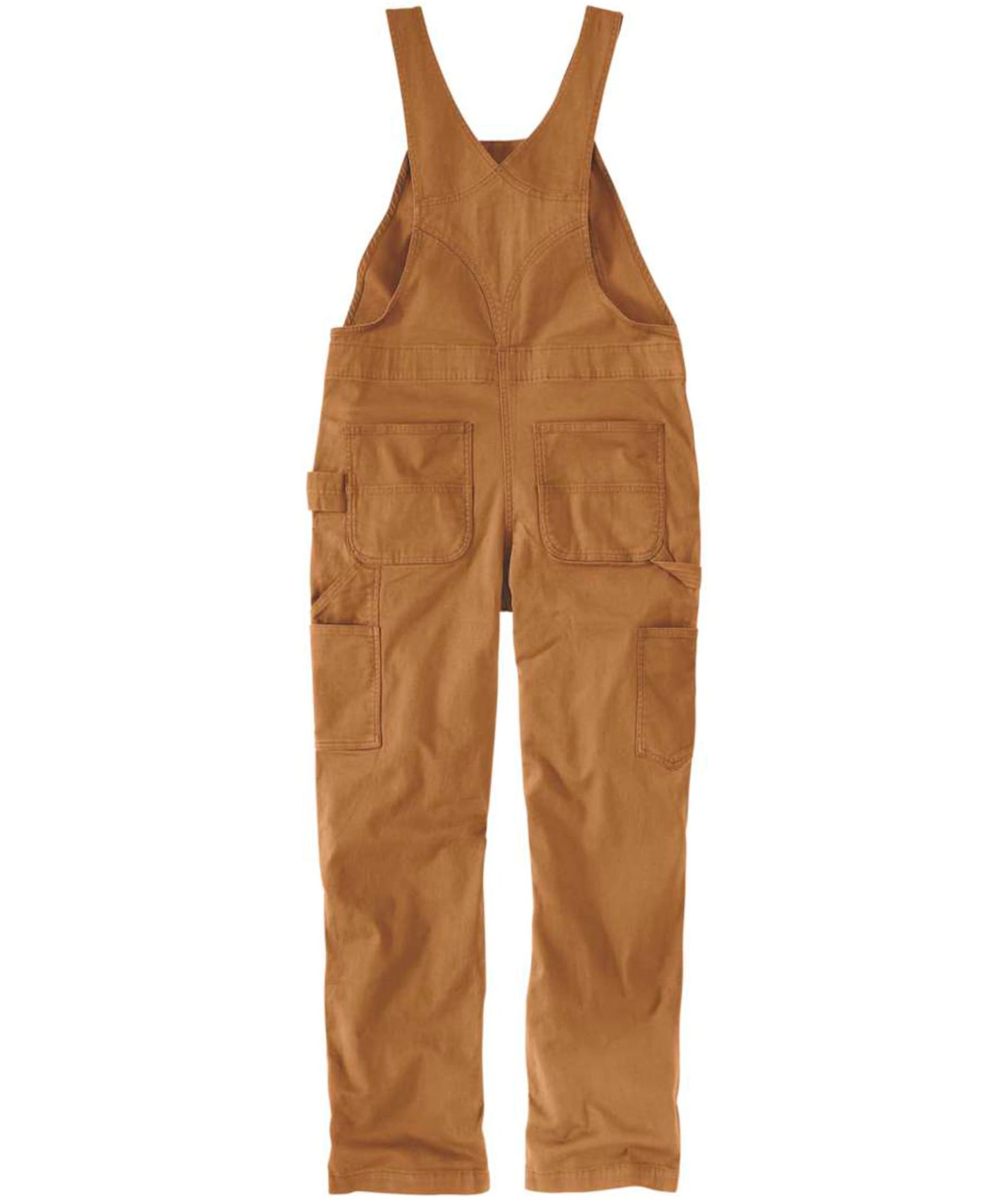 Carhartt Denim h&auml;ngselbyxa dam, Carhartt Brown