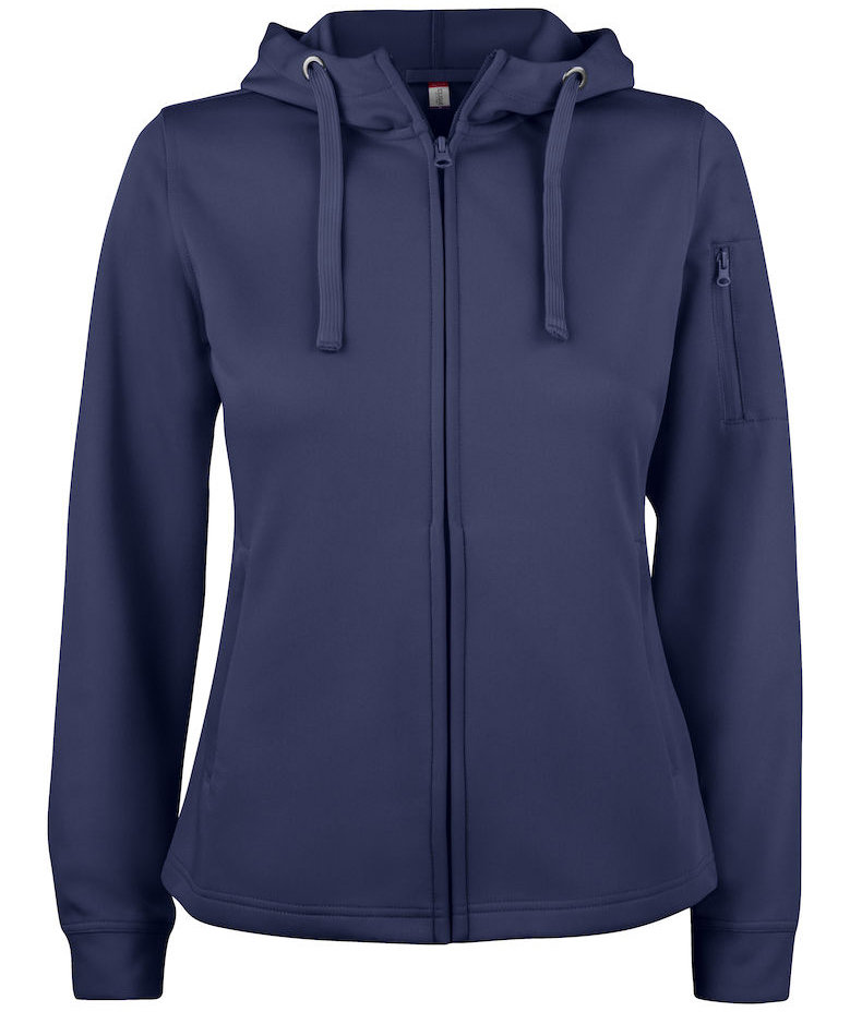Clique Basic Active women's hoodie, Dark Marine Blue