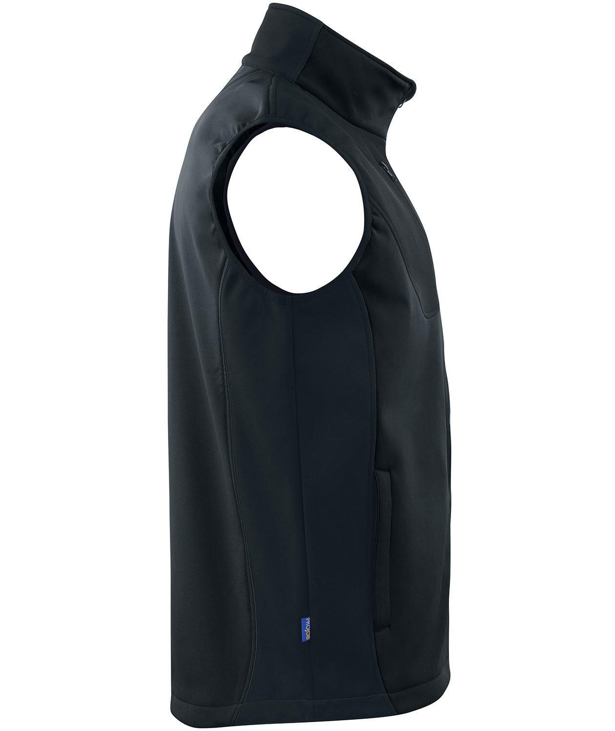 ProJob softshellv&auml;st 3702, Svart, large image number 3