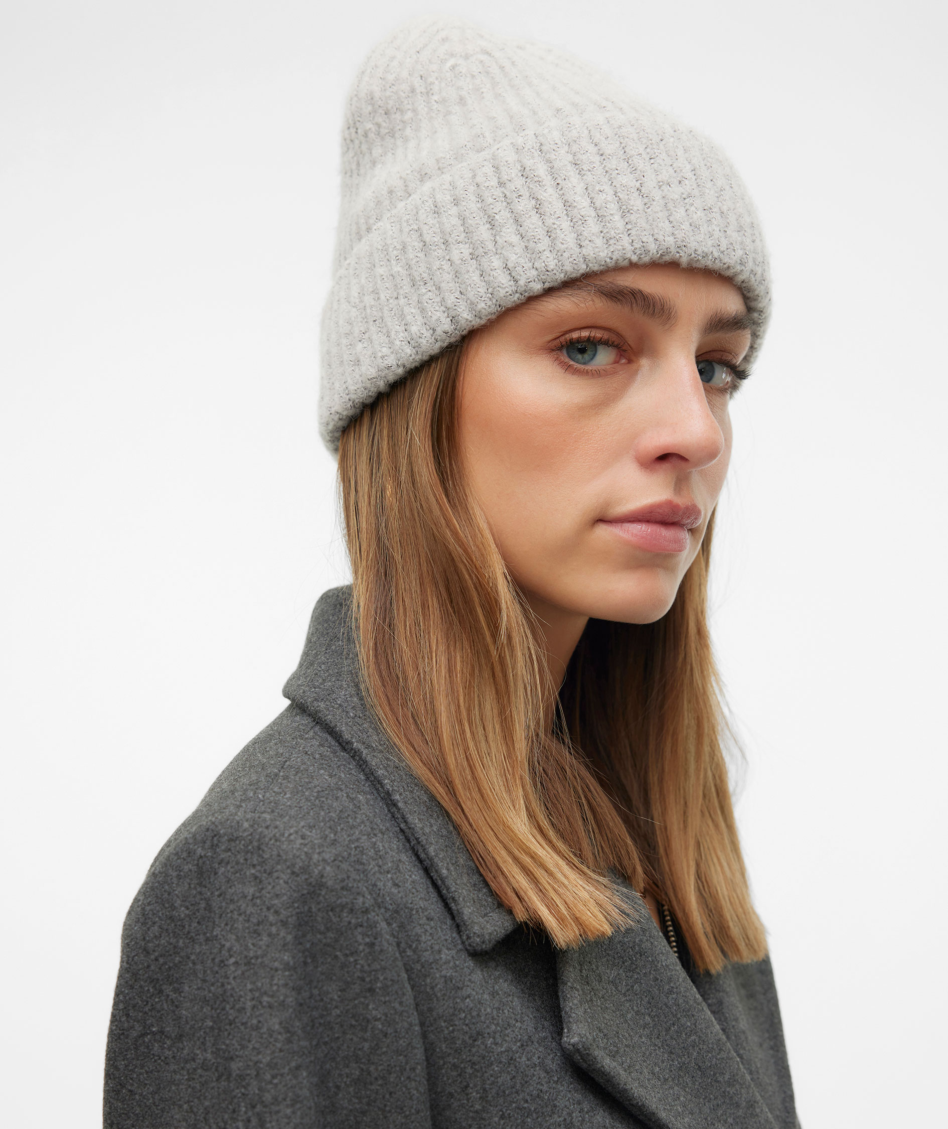 Vero Moda VMGILA Rib knitted beanie