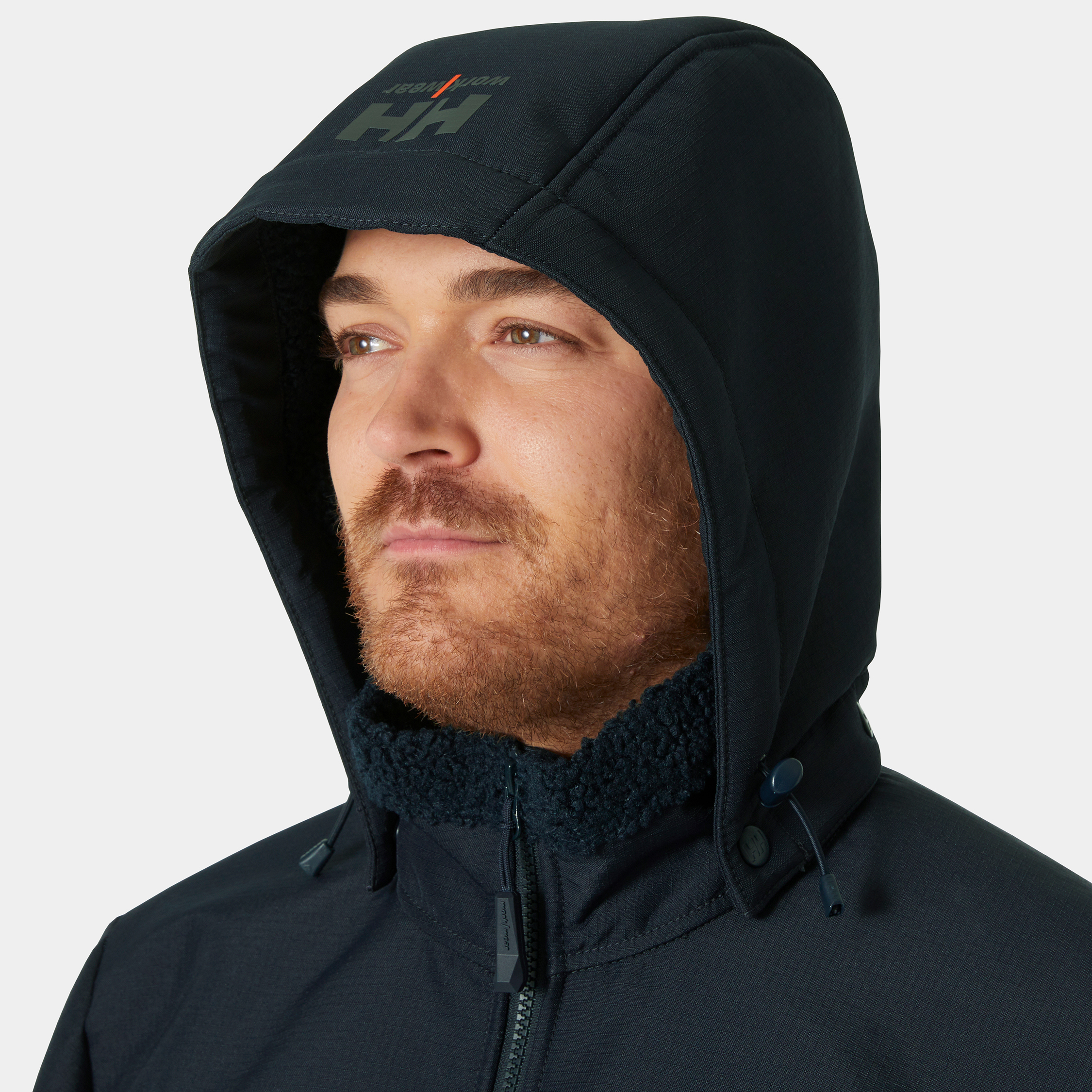 Helly Hansen Oxford softshell winter jacket, Navy, large image number 4