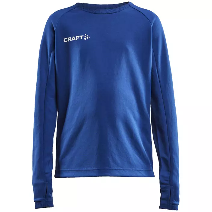 Craft Evolve sweatshirt for barn, Club Cobolt, large image number 0