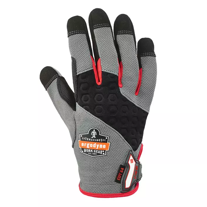 Ergodyne 710CR Heavy-Duty cut protection gloves Cut D, Grey/Black, large image number 0