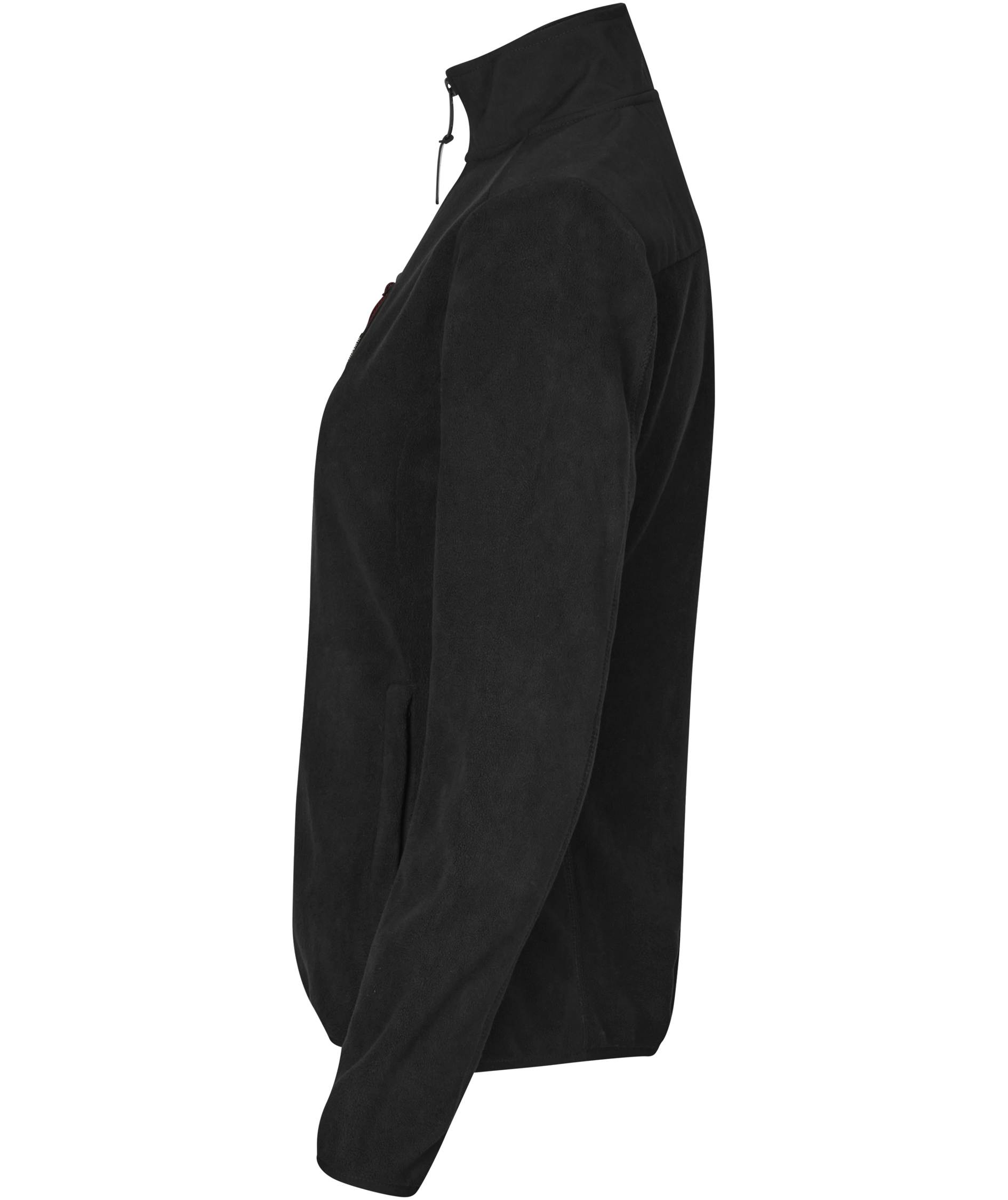 ID Women's fleece jacket, Black, large image number 2