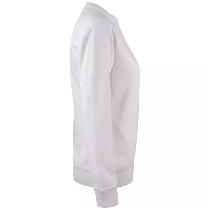 Clique Premium OC Damen Sweatshirt, Hellgrau meliert, large image number 2