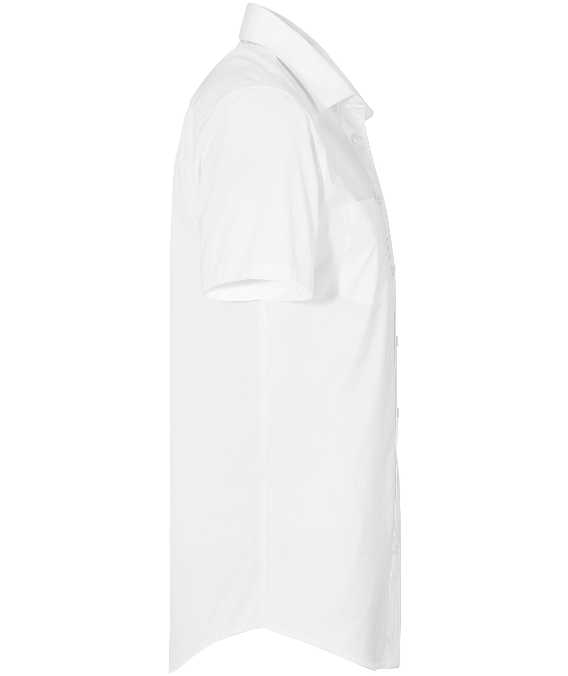 Derby of Sweden Maverick Slim fit short-sleeved pilot shirt, White, large image number 2