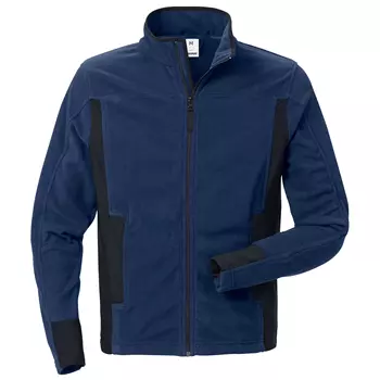 Fristads fleece jacket 4003, Marine Blue/Black