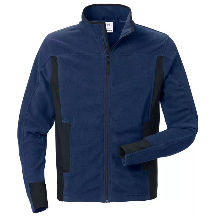 Fristads fleece jacket 4003, Marine Blue/Black, large image number 0