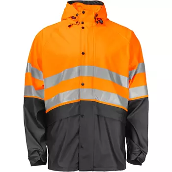 ProJob rain jacket 6431, Hi-Vis Orange/Black