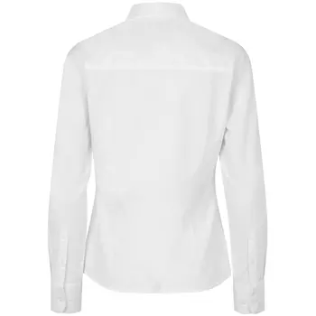 Seven Seas Oxford Modern fit dameskjorte, Hvid