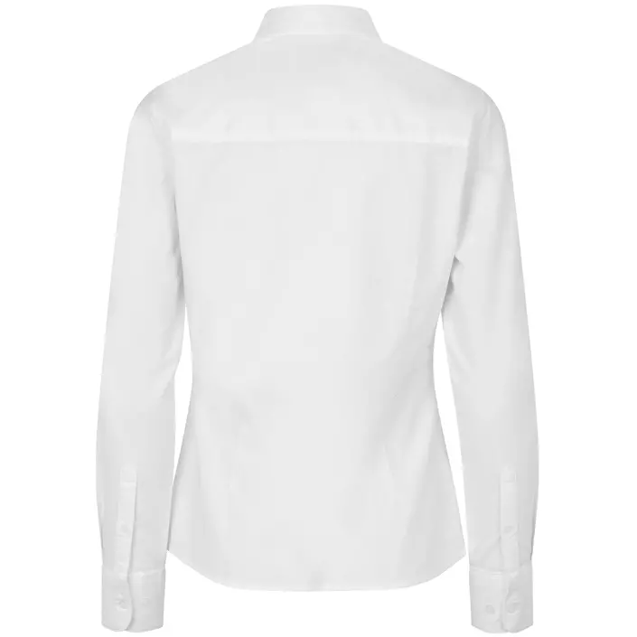 Seven Seas Oxford Modern fit dameskjorte, Hvid, large image number 1