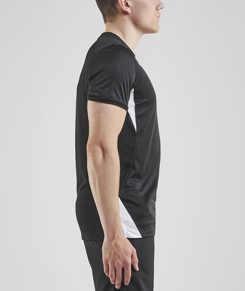 Craft Pro Control Impact T-shirt, Svart/Vit, large image number 3
