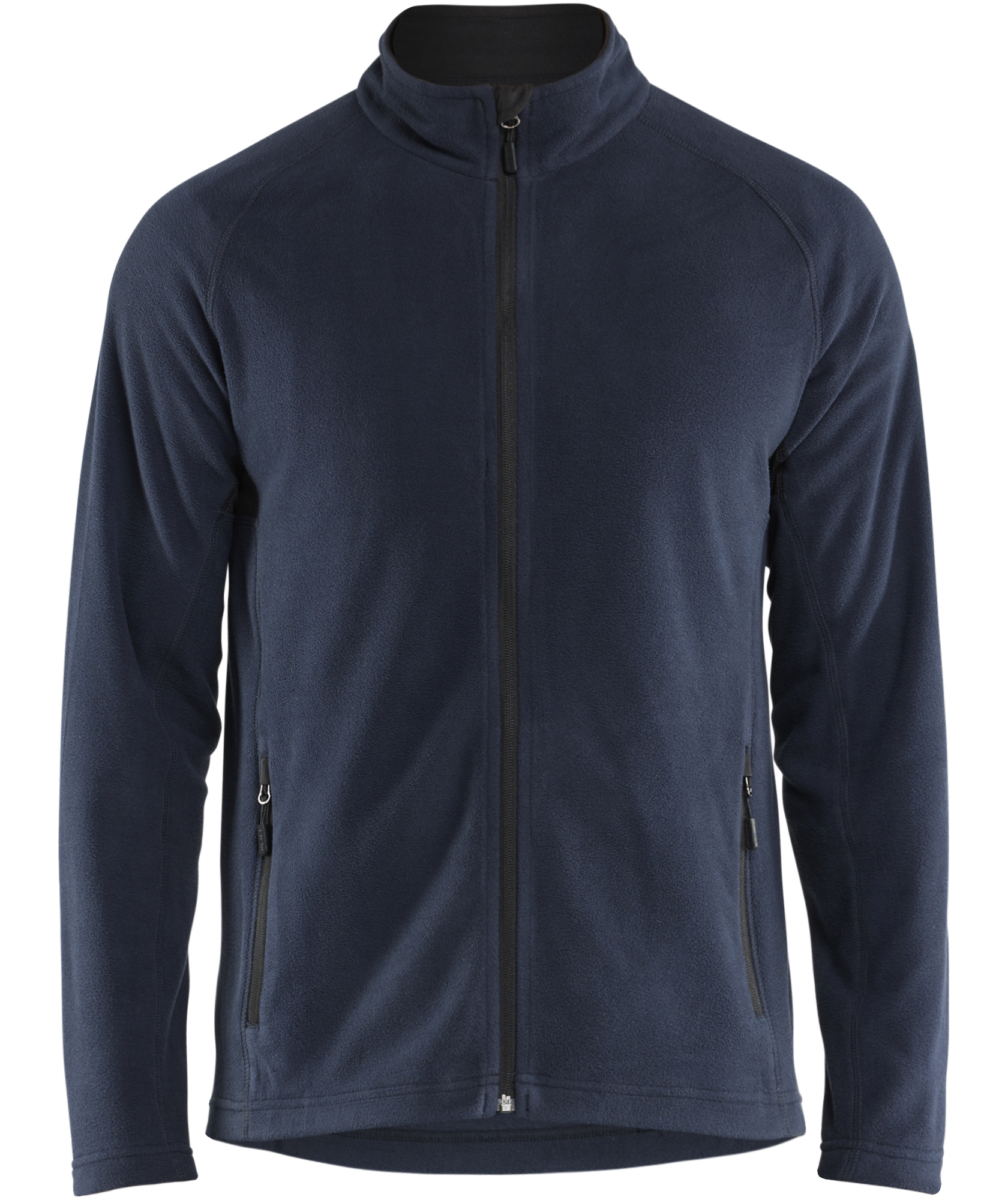 Bl&aring;kl&auml;der microfleece cardigan, Dark Marine Blue, large image number 0