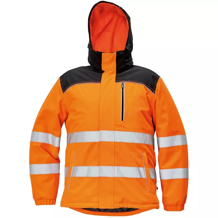 Cerva Knoxfield winter jacket, Hi-vis Orange, large image number 0