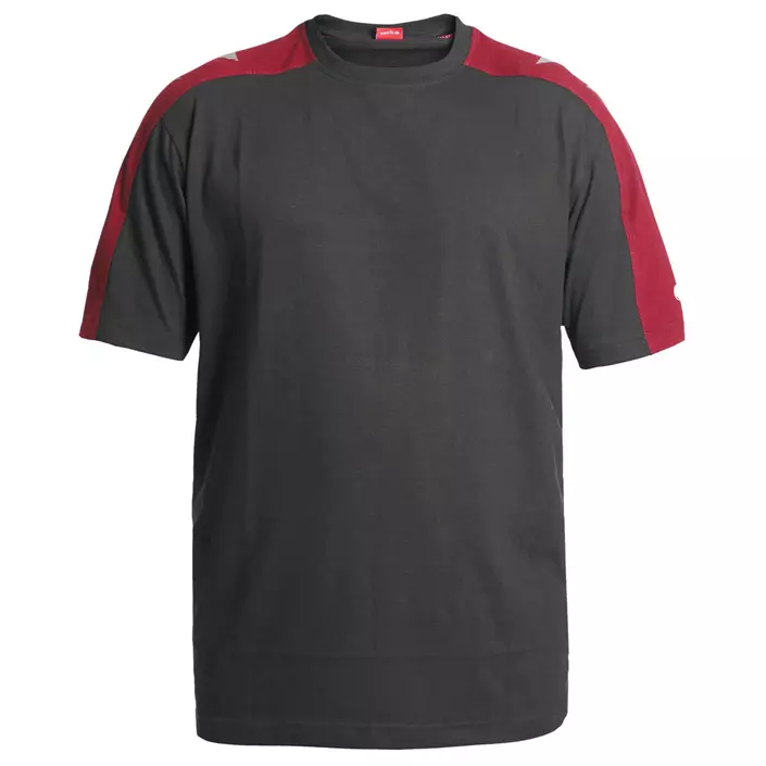 Engel Galaxy T-skjorte, Antrasittgrå/Tomato Red, large image number 0