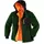 Terrax pälsfiberjacka, Forest Green/Orange, Forest Green/Orange, swatch