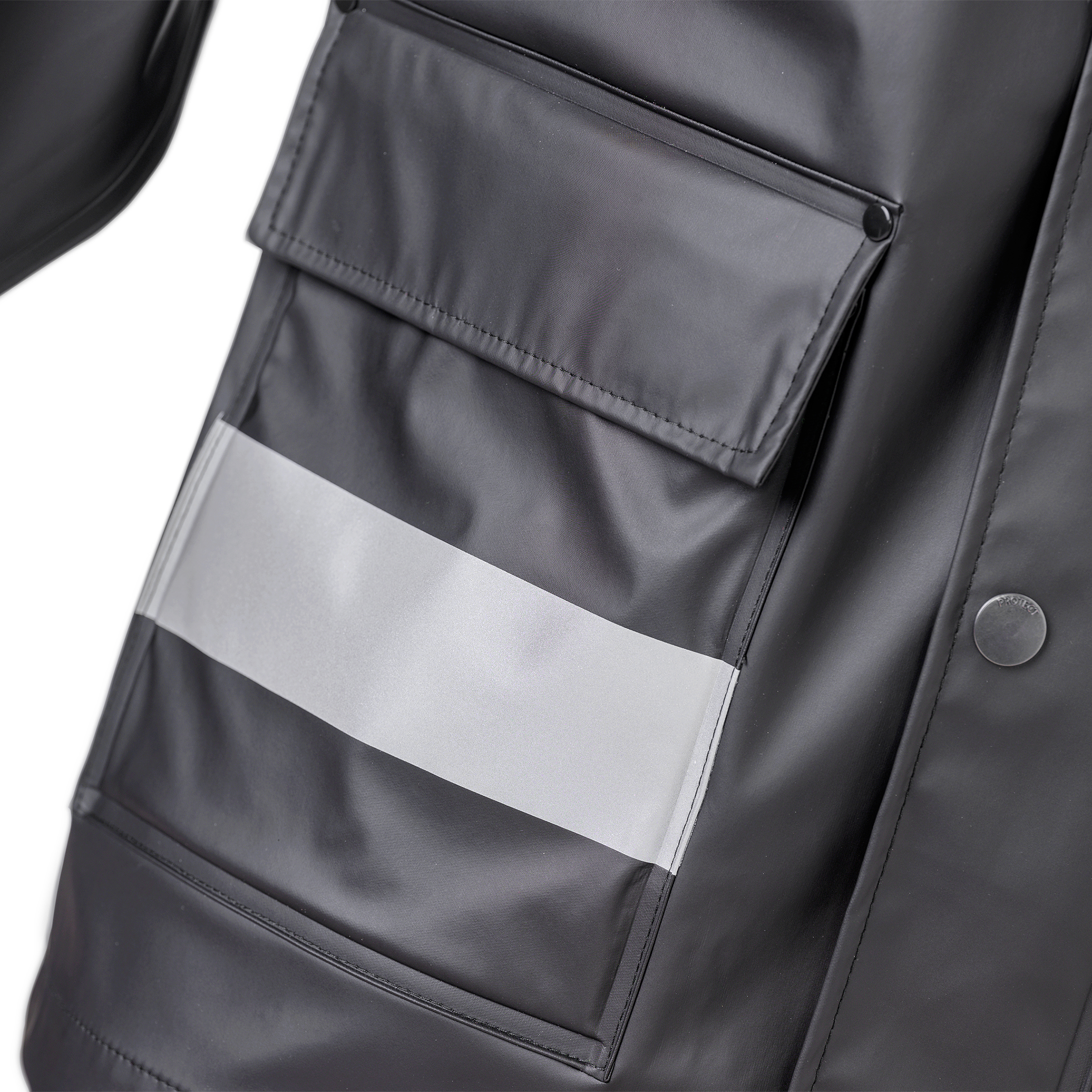 Kramp Protect regnjakke, Sort, large image number 10