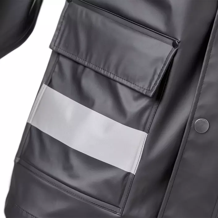 Kramp Protect regnjacka, Svart, large image number 10