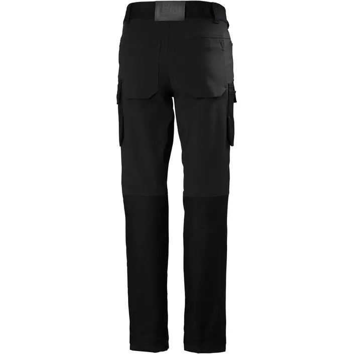 Helly Hansen Luna 4X women's cargo trousers full stretch, Black, large image number 2