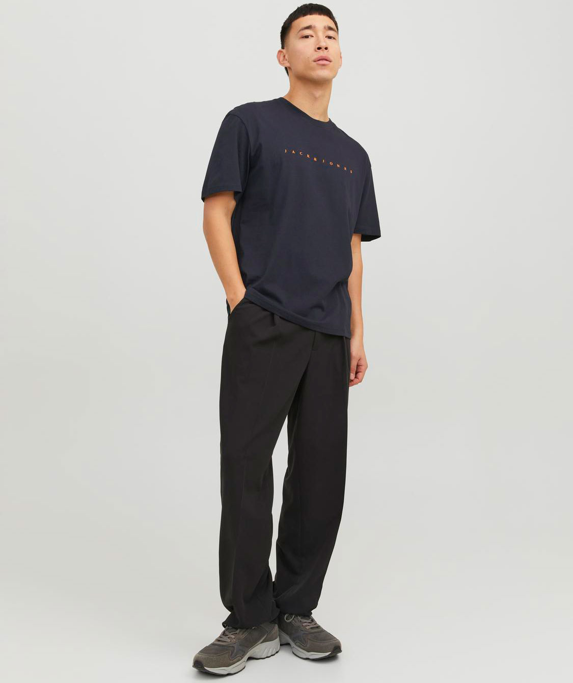 Jack & Jones JJESTAR T-shirt, Dark navy
